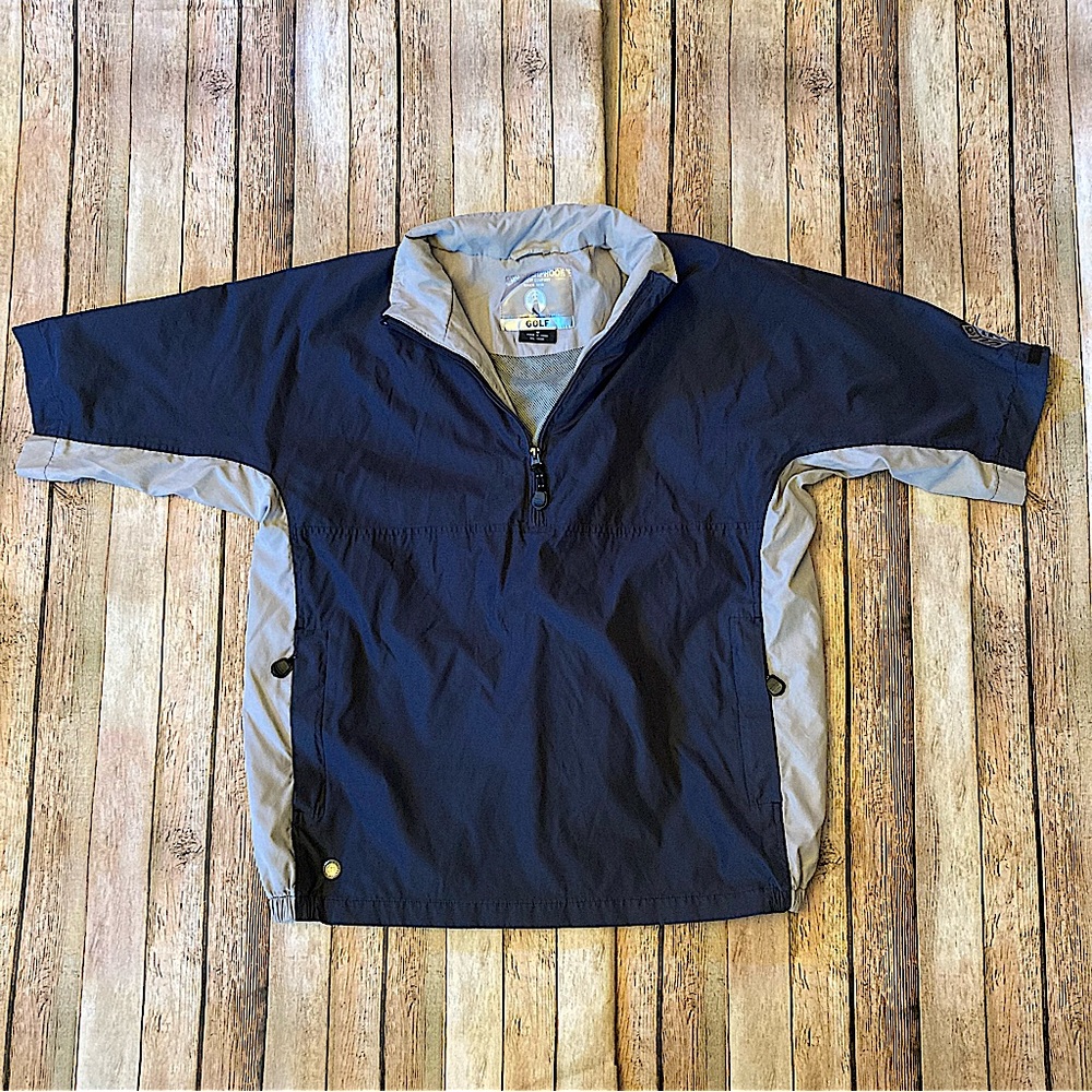 Weatherproof Garment Co Sz M Golf Jacket Wind Resistant Water Repellent Lined